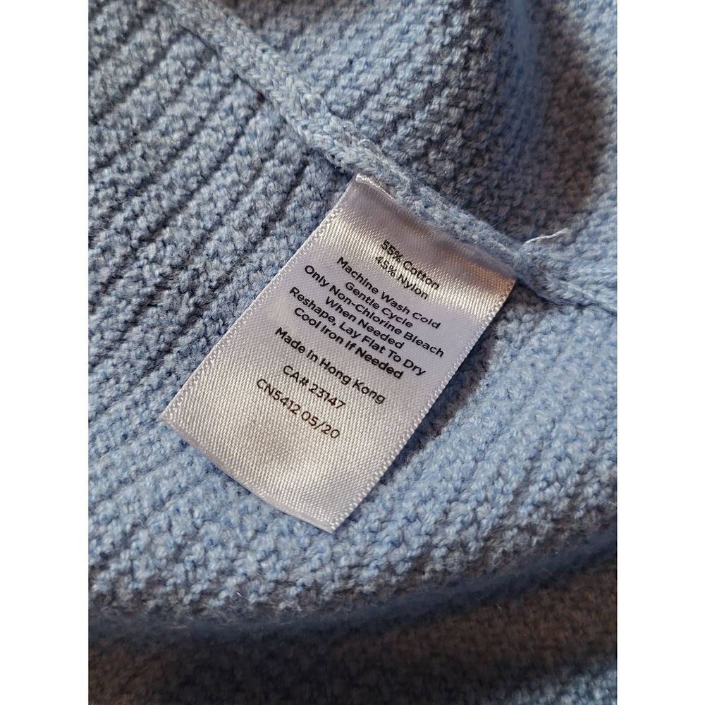 Talbots Textured Open Front Sweater Jacket Cardig… - image 4